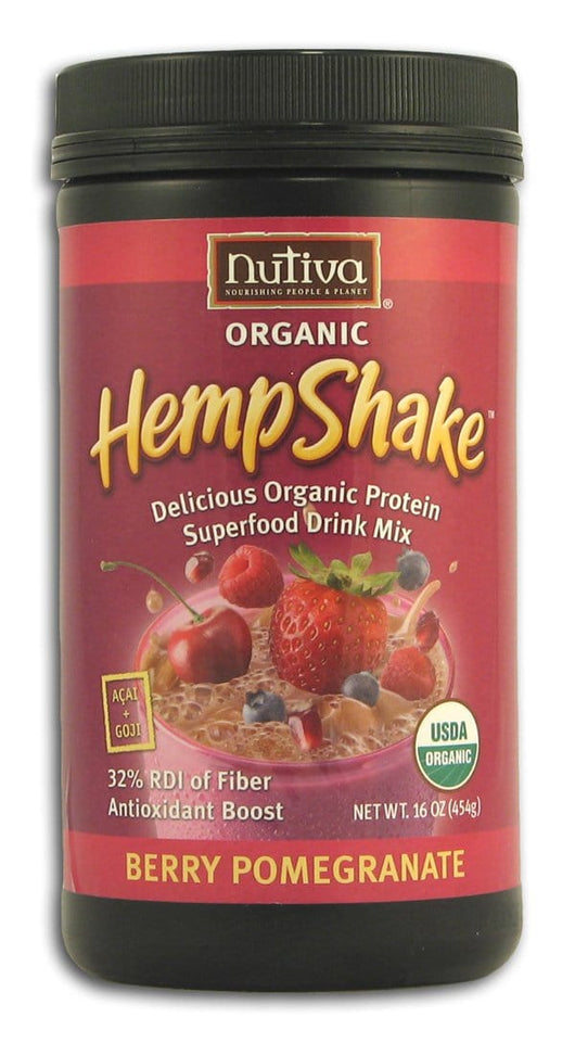 Nutiva *Hemp Shake Super Berry Organic - 16 ozs.