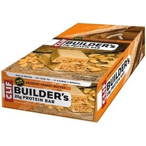 Clif Bar Builder Bar, Peanut Butter - 12 x 2.4 ozs.