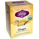 Yogi Tea Herbal Teas Ginger  Organic 16 ct