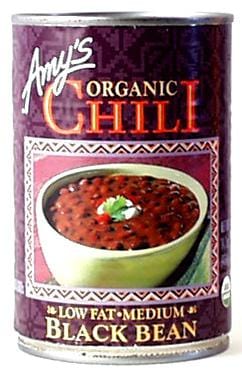 Amy's Black Bean Vegetable Chili Organic - 14.7 ozs.