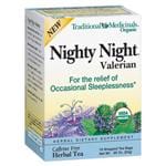 Traditional Medicinals Organic Tea Nighty Night Valerian 16 ct