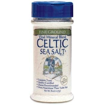Celtic Sea Salt Light Grey 1 Lb / 16 Oz Vital Mineral Blend Selina Naturally