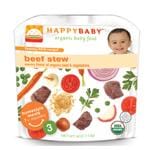 Happy Family Brands Organic Baby Food Beef Stew Stage 3 (7+ mos.) 4 oz