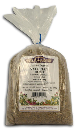 Oregon's Wild Harvest Valerian Root Cut and Sifted Organic - 1 lb.