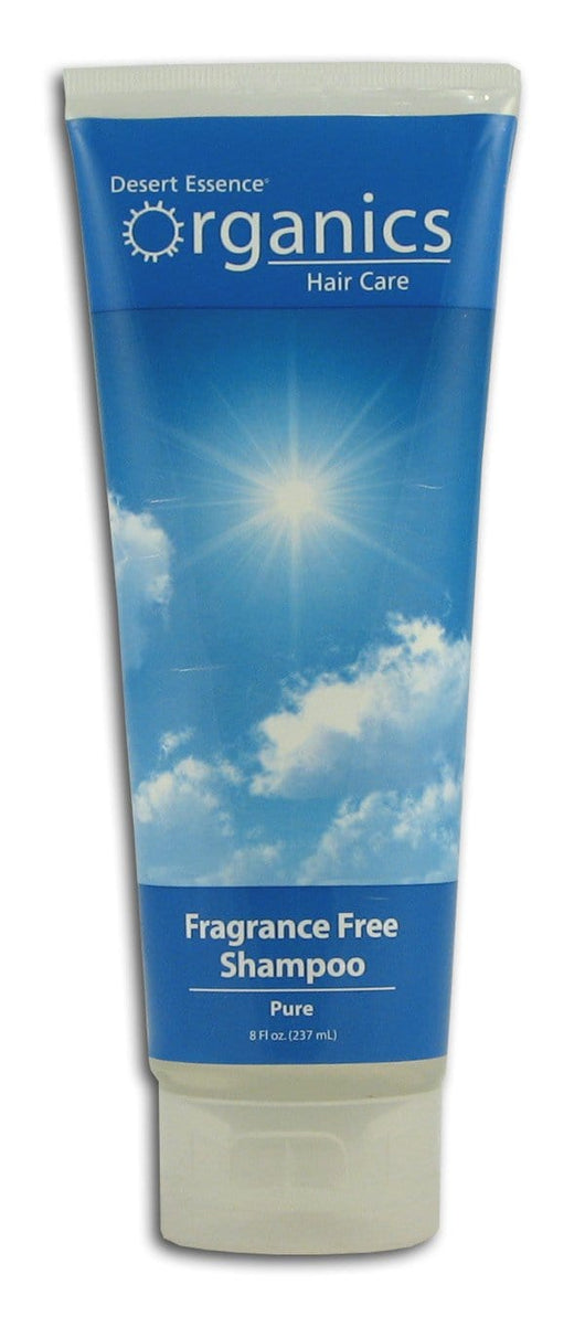 Desert Essence Fragrance Free Shampoo Organic - 8 ozs.