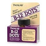 TwinLab Vitamin B B-12 500 mcg Cherry Flavored 100 dots