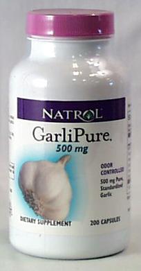 Natrol Garlipure Original 500 mg - 200 caps