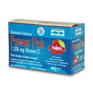 Trace Minerals Electrolyte Stamina Power Pak Raspberry - 32 pks.