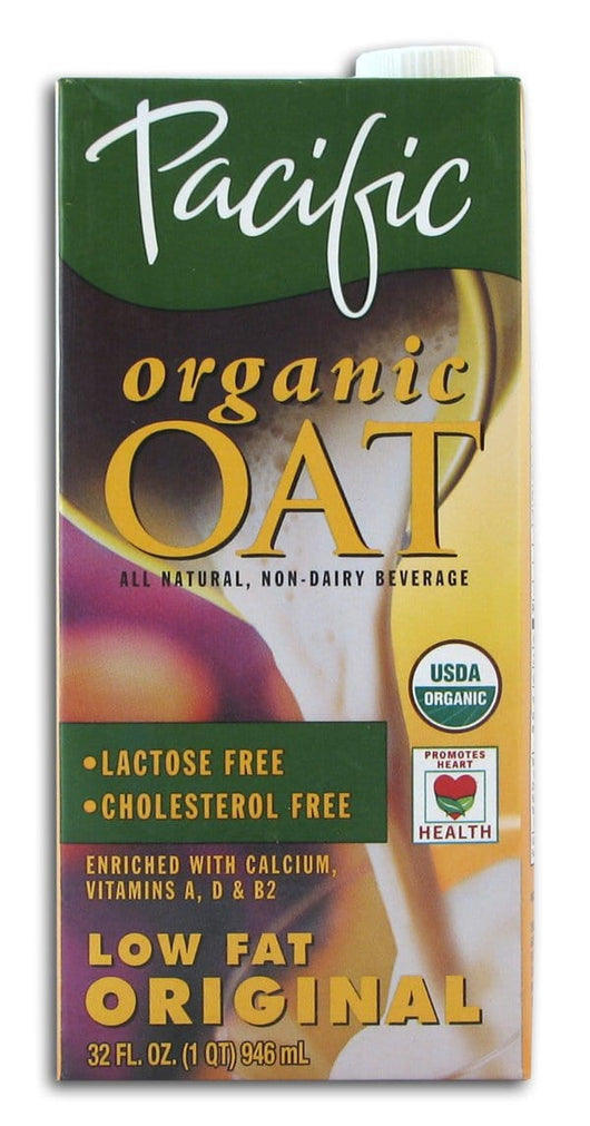 Pacific Foods Oat Beverage Original Organic - 12 x 32 ozs.