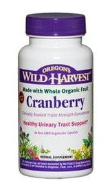 Oregon's Wild Harvest Cranberry Concentrate, Organic - 60 veg caps