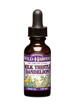 Oregon's Wild Harvest Milk Thistle Dandelion Organic - 1 oz.