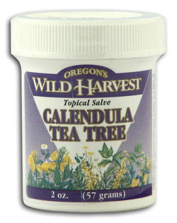 Oregon's Wild Harvest Calendula Tea Tree Topical Salve - 2 ozs.