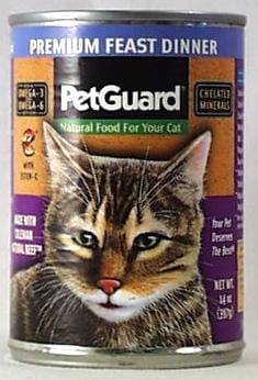 PetGuard Cat Food Premium Feast Dinner - 12 x 13.2 ozs.