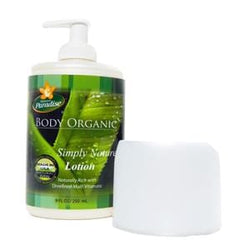 Nature's Paradise Organics Body Lotion, Simply Nature, Organic - 9 ozs.
