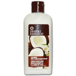 Desert Essence Coconut Soft Curls Hair Cream - 6.4 ozs.