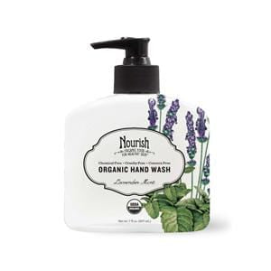 Nourish Hand Wash, Lavender Mint, Organic - 12 x 7 ozs.