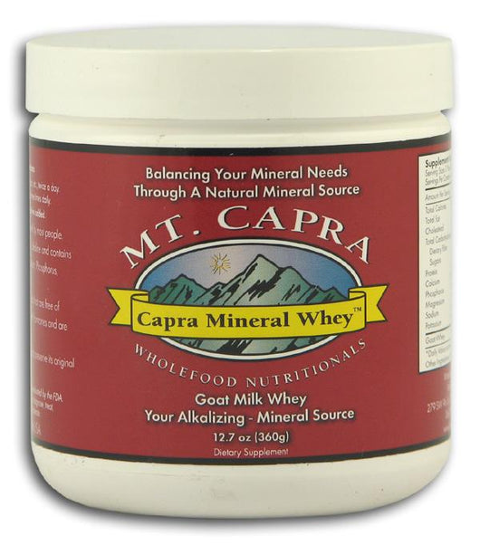 Mt. Capra Mineral Whey - 12.7 ozs.