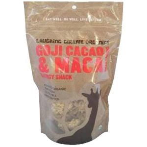 Laughing Giraffe Organics Goji, Cacao & Maca Snakaroon, Raw, Organic - 9.25 ozs.