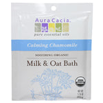 Aura Cacia Calming Chamomile Soothing & Organic Milk & Oat Bath 1.75 oz