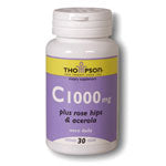 Thompson Vitamin C 1000 plus Rosehips & Acerola 1000 mg 30 caps