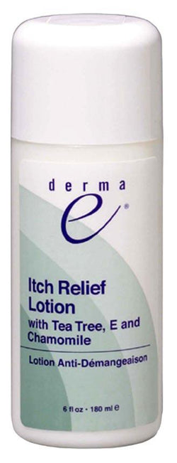 Derma E Itch Relief Lotion with Tea Tree & E - 6 ozs.