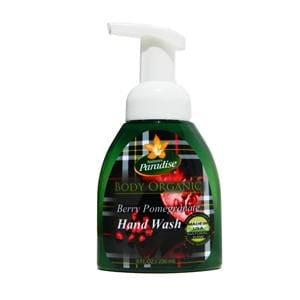 Nature's Paradise Organics Hand Wash, Berry Pomegranate, Organic - 12 x 8 ozs.