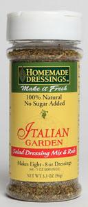Homemade Dressings Italian Garden Salad Dressing Mix - 12 x 3.3 ozs.