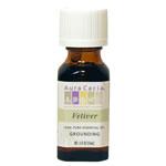 Aura Cacia Vetiver Essential Oil 1/2 oz. bottle