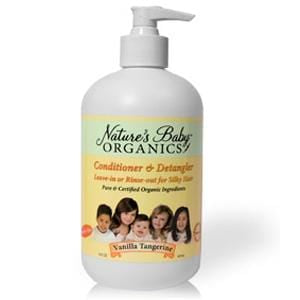 Nature's Baby Organics Conditioner Detangler, Vanilla Tangerine - 12 x 16 ozs.