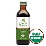 Simply Organic Premium Ugandan Vanilla Extract Organic 4 fl oz
