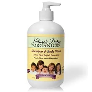 Nature's Baby Organics Shampoo & Body Wash Lavender Chamomile - 16 ozs.