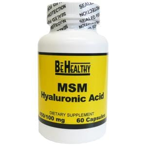 Be Healthy MSM Hyaluronic Acid - 60 caps