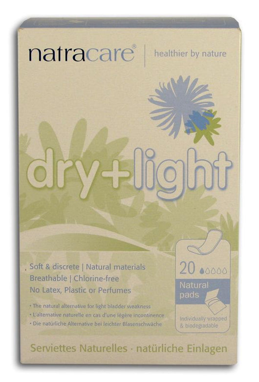 Natracare Dry + Light - 6 x 20 ct.