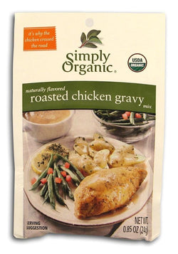 Simply Organic Roasted Chicken Gravy Mix Organic - 12 x 0.85 ozs.