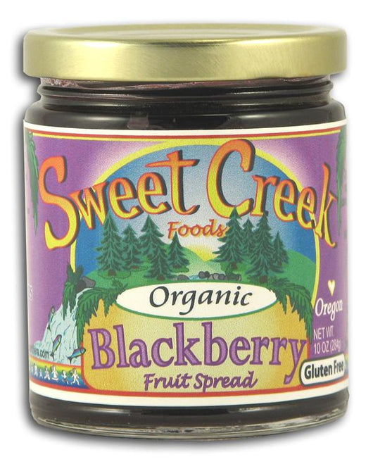 Sweet Creek Foods Blackberry Fruit Spread Organic - 12 x 10 ozs.