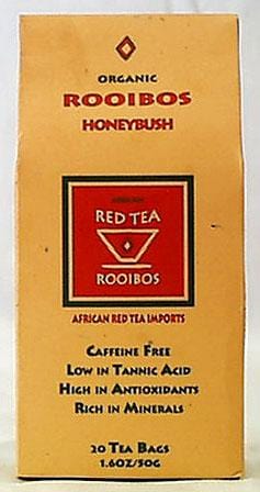 African Red Tea Rooibos Honeybush Tea Organic - 12 x 1 box
