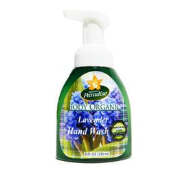 Nature's Paradise Organics Hand Wash, Lavender, Organic - 12 x 8 ozs.