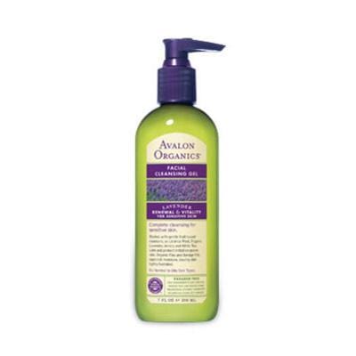 Avalon Lavender Facial Cleansng Gel Organic - 7 ozs.