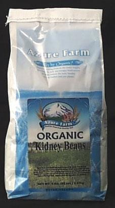 Azure Farm Kidney Beans Organic - 5 lbs.
