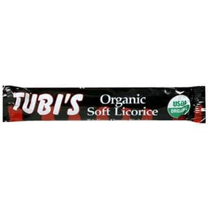 Tubi's  Black Licorice Bar, Organic - 3 x 1 oz.