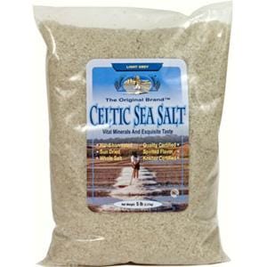 Buy Celtic Sea Salt Celtic Sea Salt Crystals Light Grey - 22 lbs.