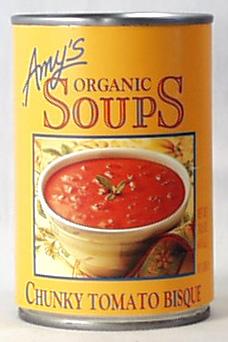 Amy's Chunky Tomato Bisque Soup Organic - 14.5 ozs.