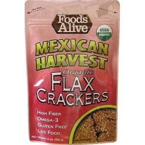 Foods Alive Mexican Flax Crackers Organic - 4 ozs.