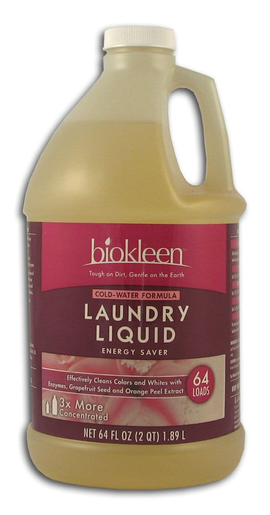 Biokleen Cold Water Laundry Liquid - 64 ozs.