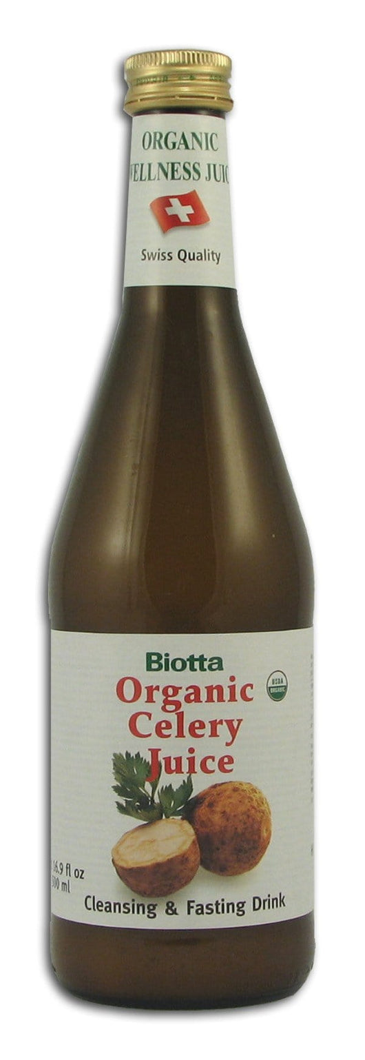 Biotta Celery Root Juice - 6 x 16.9 ozs.