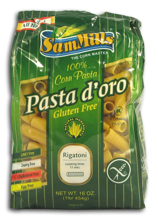 Sam Mills Pasta d' oro Rigatoni - 3 x 16 ozs.