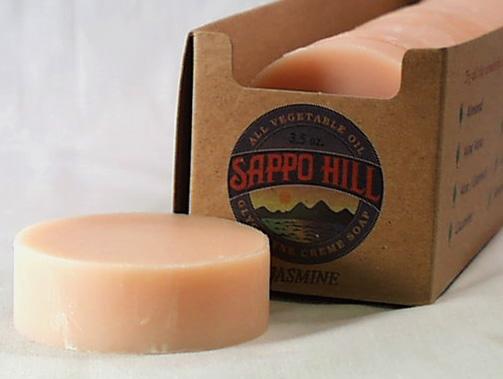Sappo Hill Soap Bar Soap Jasmine (Pink) - 3.5 ozs.