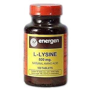 Energen L-Lysine 500 mg - 100 tablets