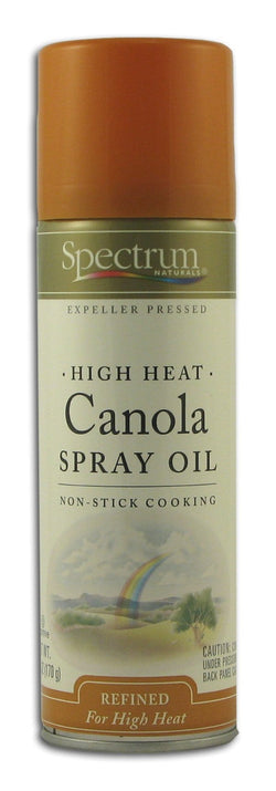 Spectrum Canola Spray Oil High Heat - 6 x 6 ozs.