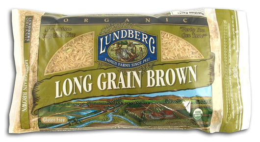 Lundberg Long Grain Brown Rice Organic Gluten-Free - 2 lbs.